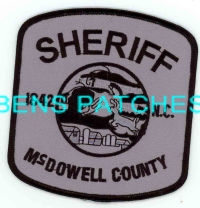 NORTH CAROLINA,A,MCDOWELL COUNTY SHERIFF SUBDUED 1